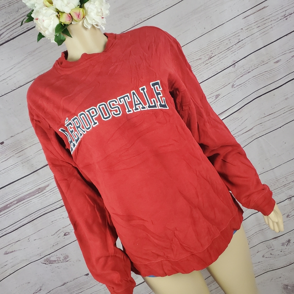 aeropostale red small sweatshirt - Picture 5 of 8